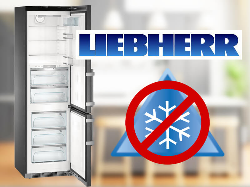 Холодильник Liebherr працює, але не охолоджує?